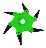 Диск для мотокоси сегментний, 6 лез