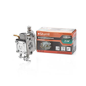 Карбюратор "профі" з праймером для бензопилки 25 куб.см. Sturm GC-CRB-25PB