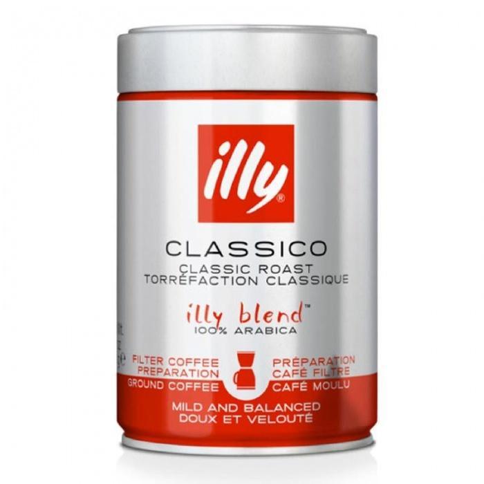 Кава мелена (фільтр) Illy Espresso Classico 250г ж/б