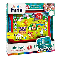 Дитячий інтерактивний планшет ферма, музичний планшет для дитини, арт. KH01/004