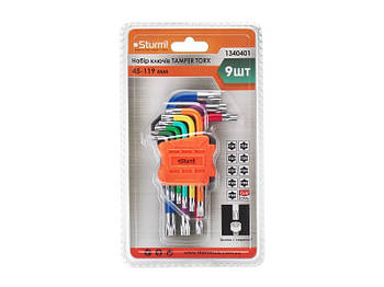 Набір ключів TAMPER TORX Sturm 1340401, 45-119 мм, 9 шт.