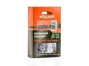 Ланцюг Sturm 52 ланки, 0,050 ⁇, крок 3/8 ⁇, супер зуб Sturm SC38013CST-52P