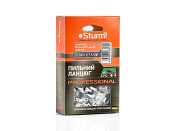 Ланцюг Sturm 50 ланок, 0,050 ⁇, крок 3/8 ⁇, суперзуб Sturm SC38013CST-50P