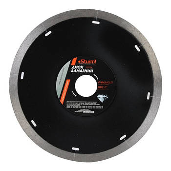 Диск алмазний суцільний супертонкий (180x25.4/22.23 мм) Sturm 5171104