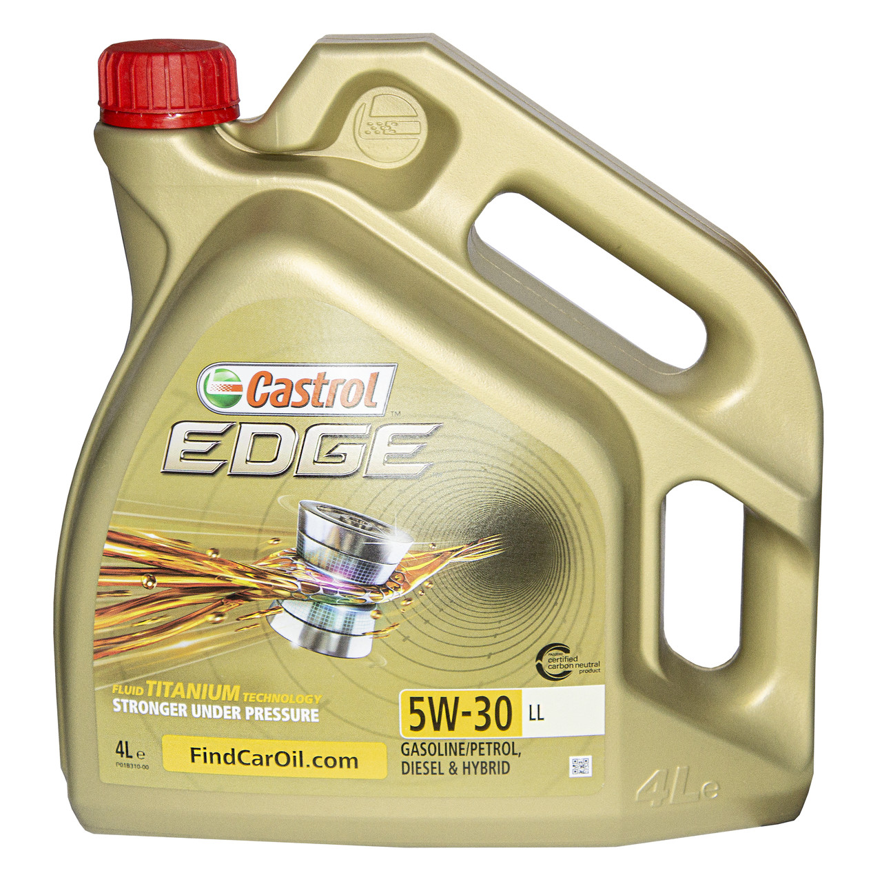 Castrol EDGE Titanium FST LL 5W-30 4 л, (15669A) моторна олива, фото 1