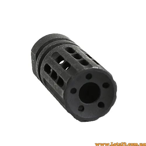 ДТК під калібр 7.62 5.45,.223 Phase 5 Fatman Hex Brake дульне гальмо компенсатор полум'ягасник для АК і AR15, фото 1