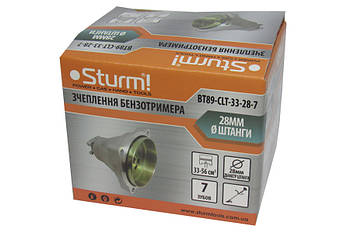 Зчеплення бензотримера, 33-56 см куб, 28 мм, 7 зубів, Sturm BT89-CLT-33-28-7