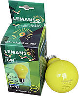 Антимоскитная желтая лампочка отпугиватель от комаров 8Вт E27 радиус 4м, LM775