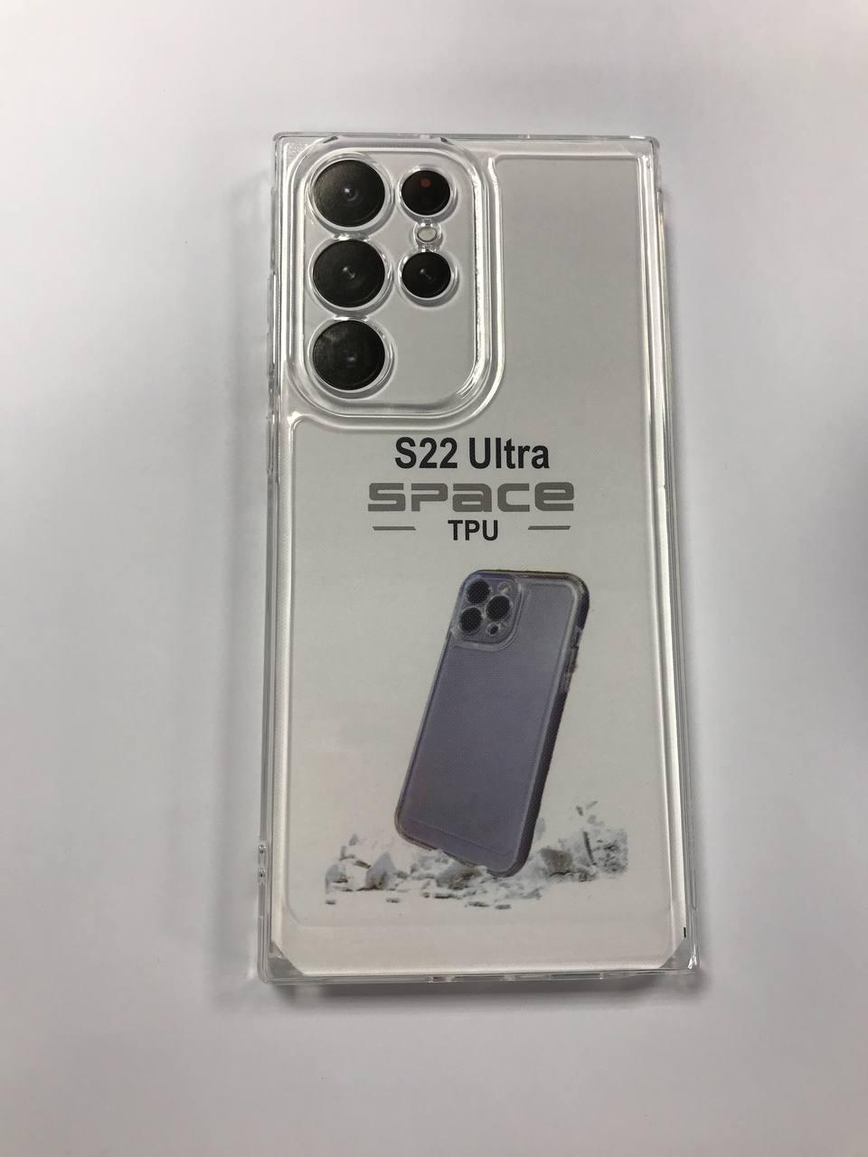 Силікон "Space TPU" Samsung S908/S22 Ultra Прозорий, фото 1