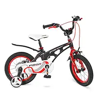 Велосипед детский двухколесный Profi Infinity 14" Черно-красный (LMG14201 black/red) рама магниевый