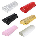 Підлокітник для манікюру півколо рожевий 30 см, фото 3