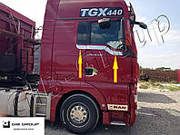 Накладки на двери под стеклами MAN TGX 4 шт.