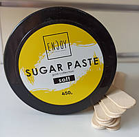 Цукрова паста + 10 штачів для шугарингу enjoy 450 г Sugar Paste gold collection