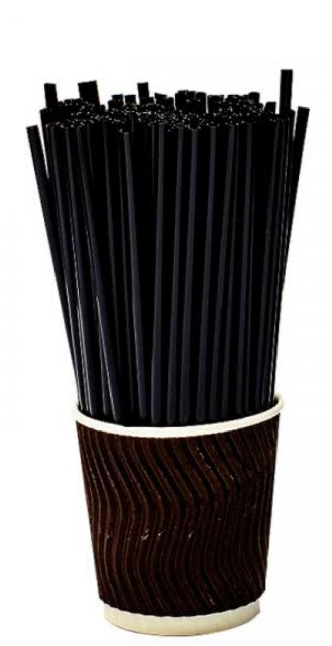 Трубочка для" Мохіто " чорна d3 * 125 (500 штук)