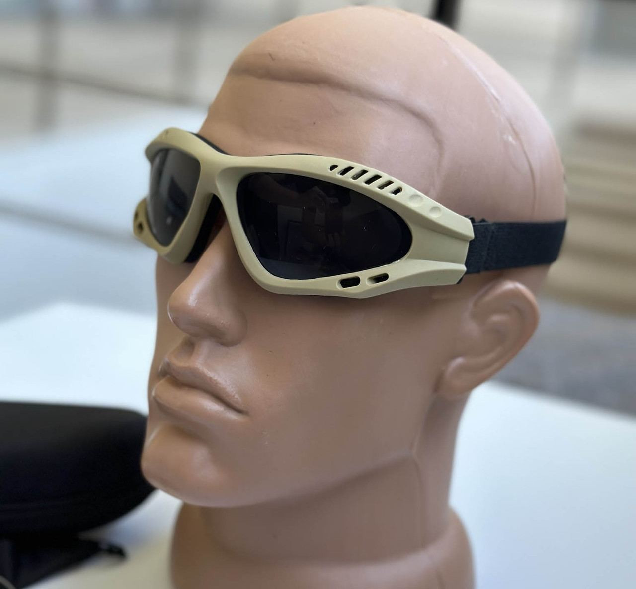 Тактические очки маска со сменными линзами 3в1 Daisy Coyote защитные ...