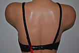 Бюстгальтер МяоМЯВ подвійна лямка чашка Б Чорний, фото 3