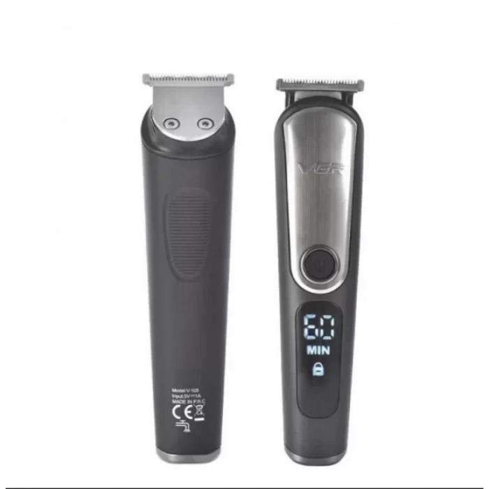 Бездротова професійна машинка-триммер для стрижки волосся 5 в 1 VGR V-105 Op, фото 1