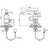 Проточний водонагрівач WEZER SDR-D05 кухня, фото 5