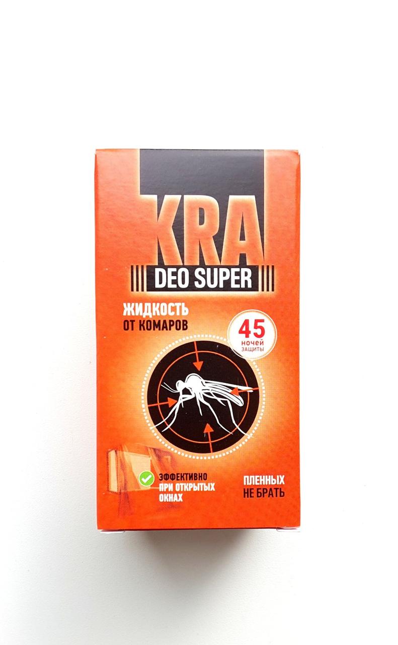 Рідина від комарів KRA deo super 45 ночей