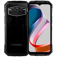 Смартфон Doogee V30T 12/256GB Global NFC Black, 2sim, 6.58", IPS, 108/32Мп, GPS, 5G, IP69К, 10800мАч