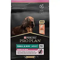 Purina Pro Plan Small & Mini Sensitivе про план проплан корм для собак мелких пород с лососем, 3 кг.