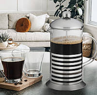 Френч-пресс для чая и кофе 1000мл Maestro MR-1664-1000 Чайник заварник с прессом стеклянный