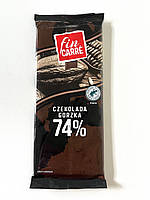 Чорний шоколад Fin Carre 74% cacao, 100 г