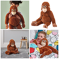 Плюшевая игрушка Орангутанг 66 см IKEA DJUNGELSKOG детская мягкая обезьянка ИКЕА ДЙУНГЕЛЬСКОГ