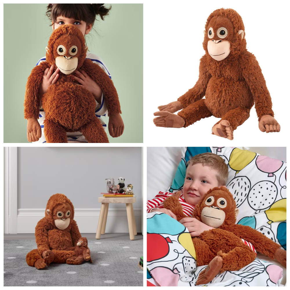 Ikea shop stuffed monkey
