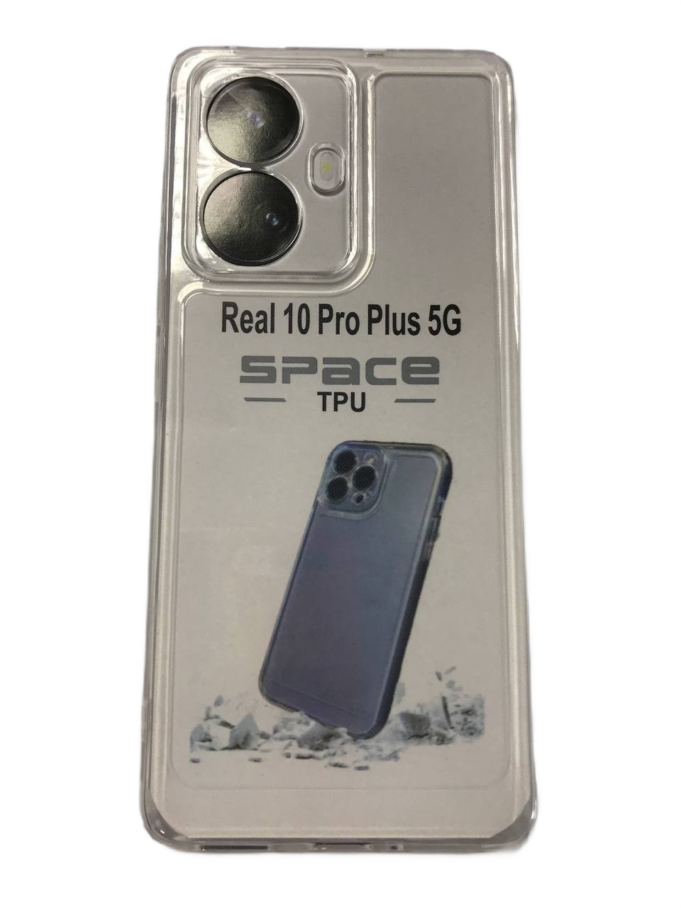 Силікон "Space TPU" Realme 10 Pro Plus Прозорий