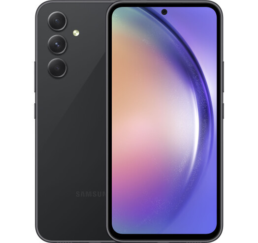Смартфон Samsung Galaxy A54 5G Duos 6/128GB Black, 2 Sim, 64+12+5+5/32Мп, 6.4", 5000mAh, Exynos 1380