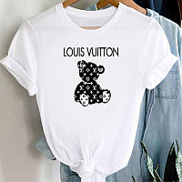 Стильная женская футболка Луи Виттон (Louis Vuitton)