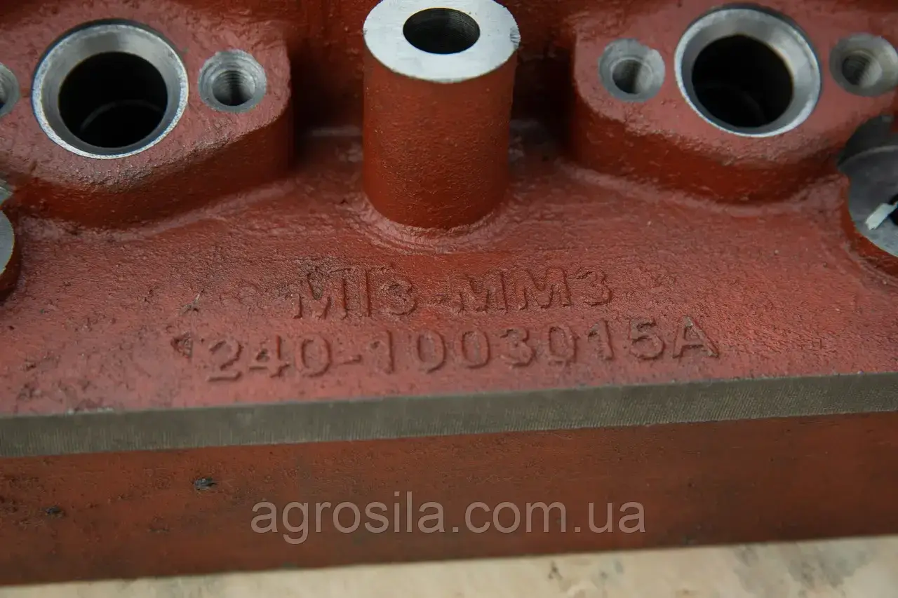 Головка блока цилиндров МТЗ Д-240, Д-243, Д-245 (240-1003015А) с прокладкой - фото 7 - id-p1863439414