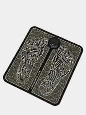 Вібраційний масажер EMS для ніг Електричний автоматичний масажний килимок для ступень і стоп, фото 3