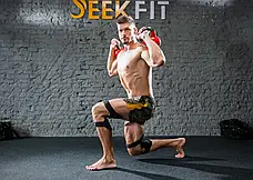 Колінні стабілізатори підкочені біонічні Powerknee Nasus Sports Lite для підтримки колінного суглоба, фото 4