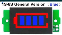 Модуль індикації рівня заряду акумуляторів Li-Ion (1S-8S)