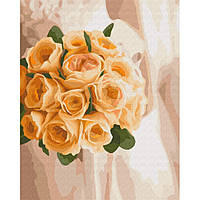 Картина по номерам "Букет невесты" Brushme BS37531 40х50 см топ