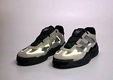 Кросівки Adidas Niteball Gray Black / Адидас Найтболл Сірі з Чорним, фото 4