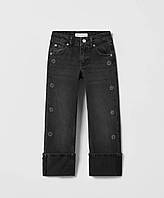 Черные джинсы для девочки от фирмы ZARA  6р