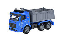 Same Toy Машинка инерционная Truck Самосвал (синий) со светом и звуком Technohub - Гарант Якості