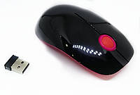 Бездротова оптична мишка миша G 217 USB до 10 м Black Rose