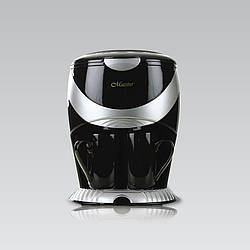 Електрична кавоварка Maestro MR-402-BLACK Крапельна кавоварка на дві чашки 600 Вт