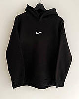 Худі Найк Чоловіче Чорне Оверсайз Кофта Для Чоловіка З Капішоном N - Black Adver