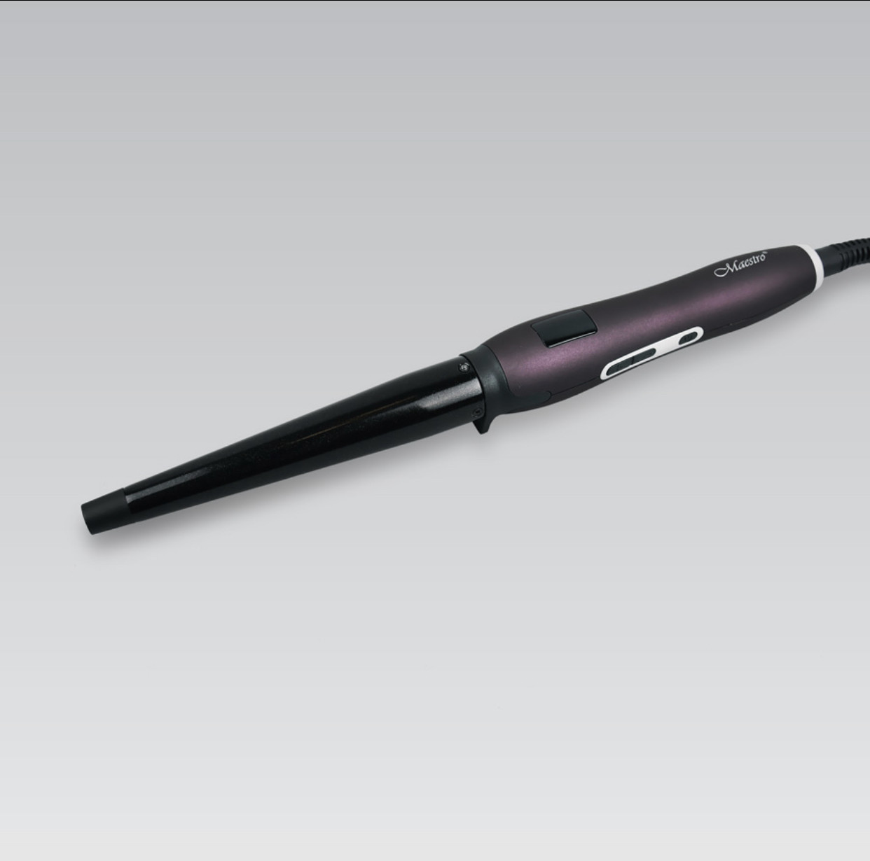 Плойка-щипці для завивання волосся керамічна 45 Вт Maestro MR-266 Стайлер для волосся плойка, фото 1