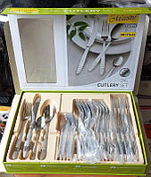 Наборы столовых приборов Maestro MR-1516-24 (24 предмета) Столовые наборы ложки, вилки, ножи из нержавейки