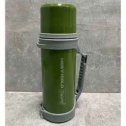 Термос питний із неіржавкої сталі 1 л для кави та чаю Maestro MR-1631-100N Термо чашка металева