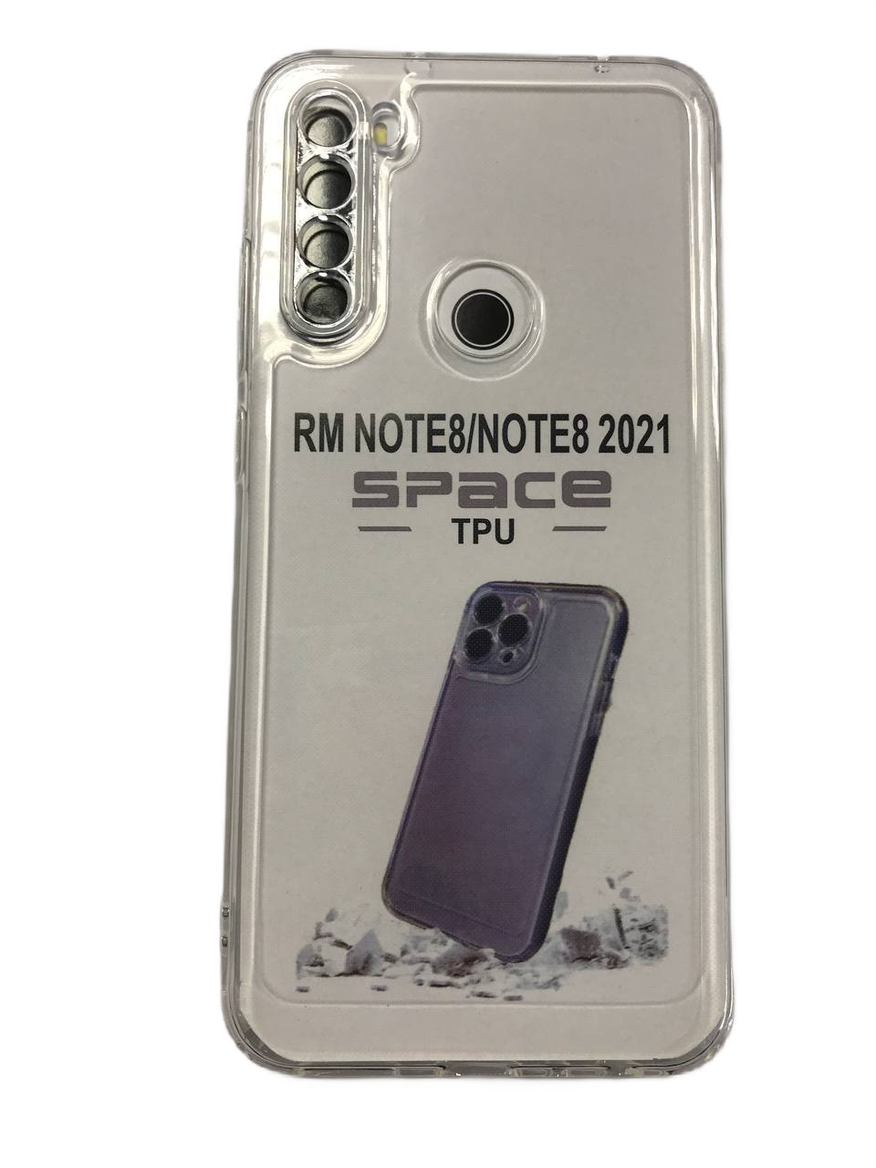 Силікон "Space TPU" Xiaomi Redmi Note 8 Прозорий