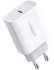 Зарядний пристрій Ugreen CD137 Type-C PD 20 W Charger Білий, фото 4