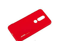 Чохол-накладка силіконова SMITT Simeitu для Nokia 4.2 Red