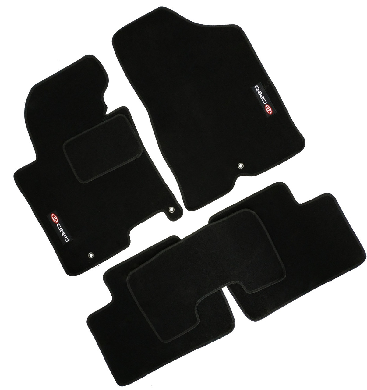 Килимки в салон із ворсу Beltex на Kia Ceed 2012-2018, фото 1